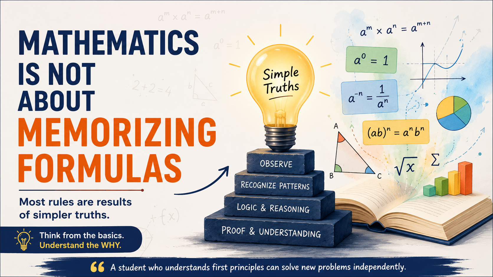 Mathematics Is Not About Memorizing Formulas