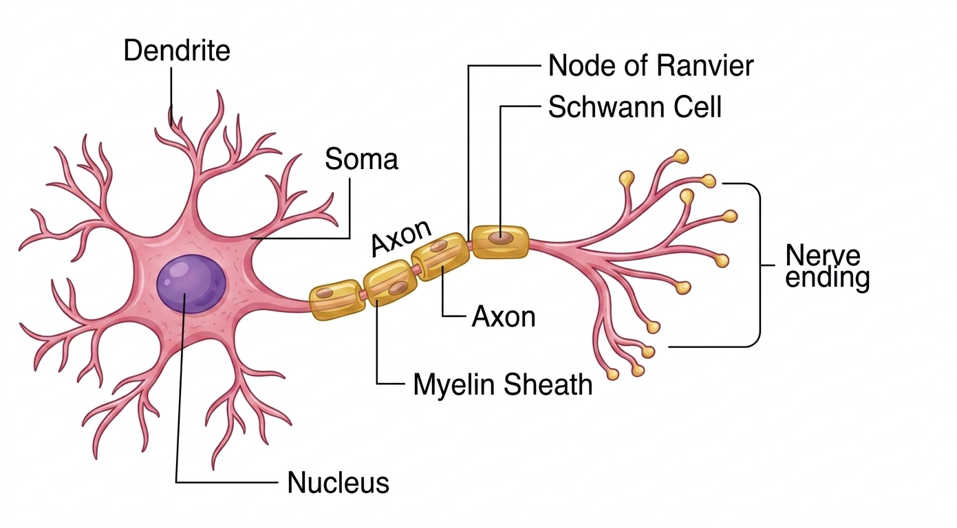 Neuron diagram